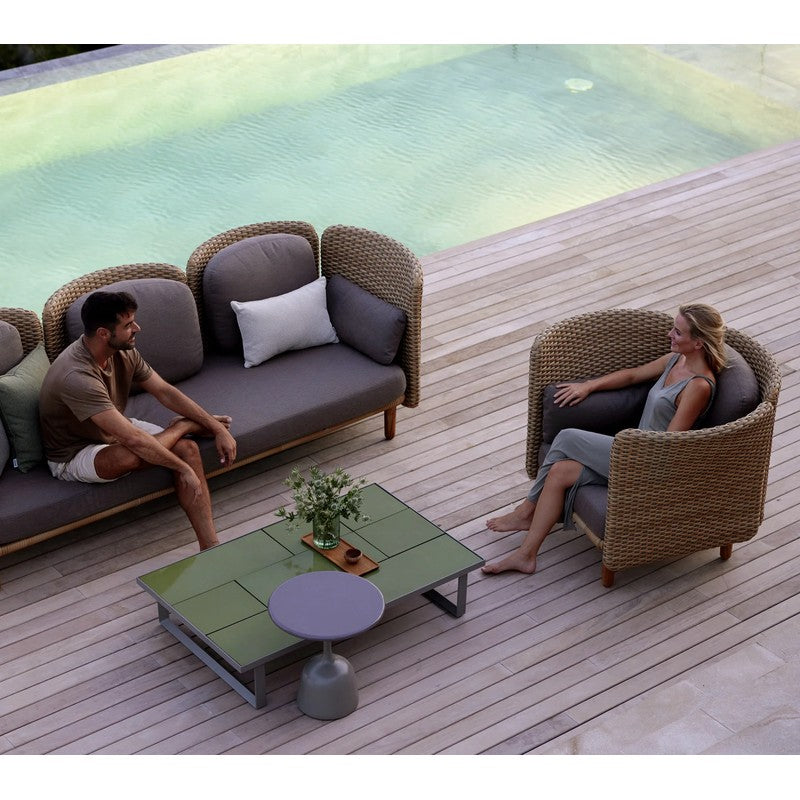 Foersom & Hiort-Lorenzen Arch Lounge Chair with Low Arm & Backrest