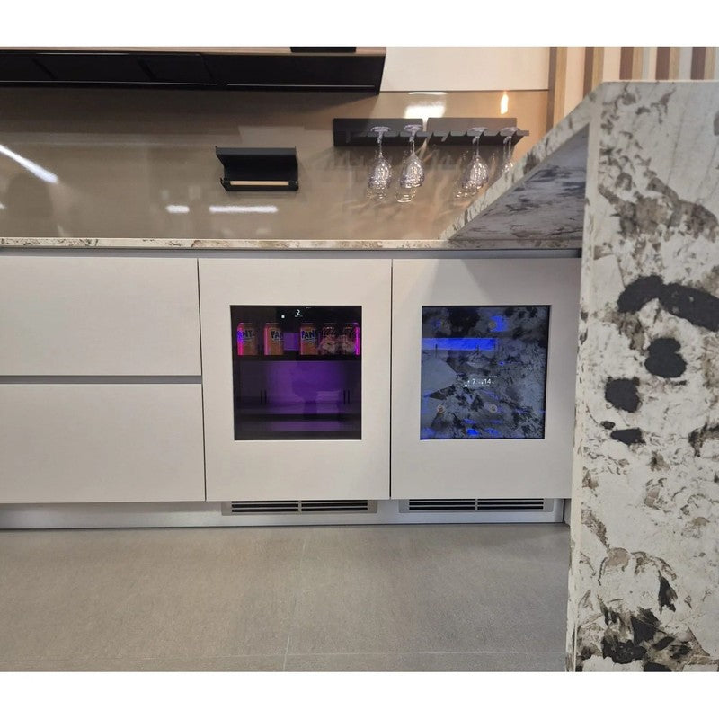 CELLA KITCHENLINE Fully Integrated Wine Fridge 36 Bottle, TFT-W34PANEL-TO