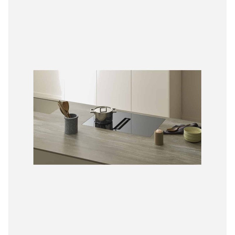 V-Zug V2000 CombiCookTop I804 80cm Integrated Extraction Hob, BlackDesign