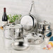 Hestan ProBond Luxe Stainless Steel 6-Piece Cookware Set, Mirror-Polished