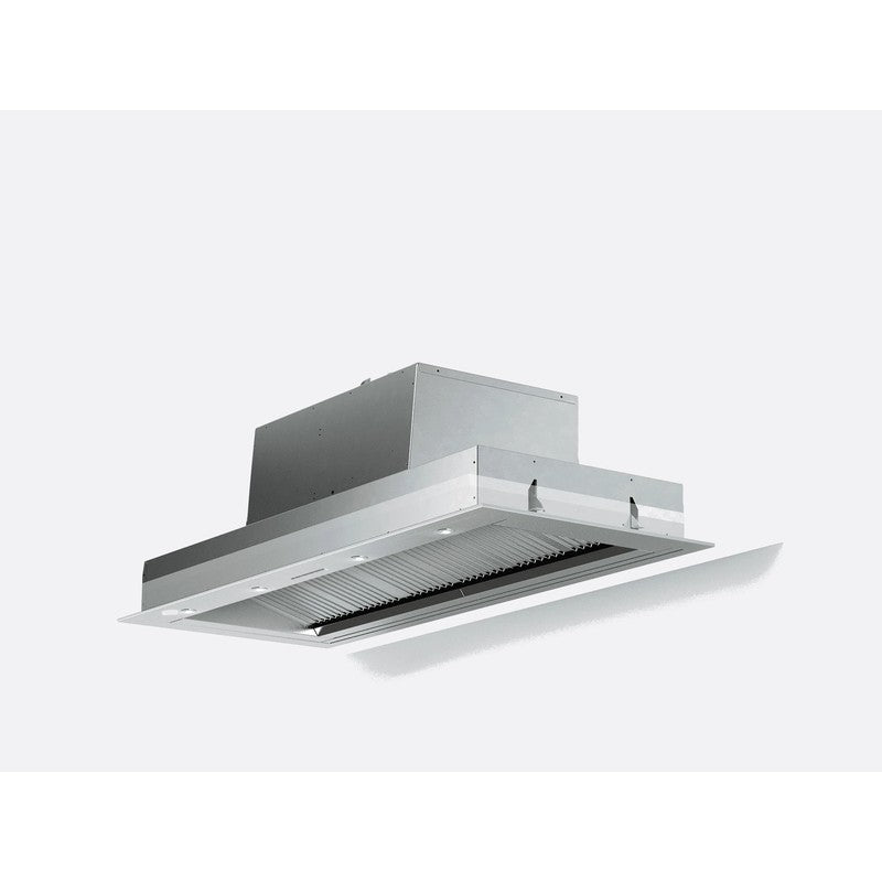 Lacanche BFUG1500INSETTWIN Stainless Steel Built-In Twin Motor Canopy Hood 150cm with Remote Control