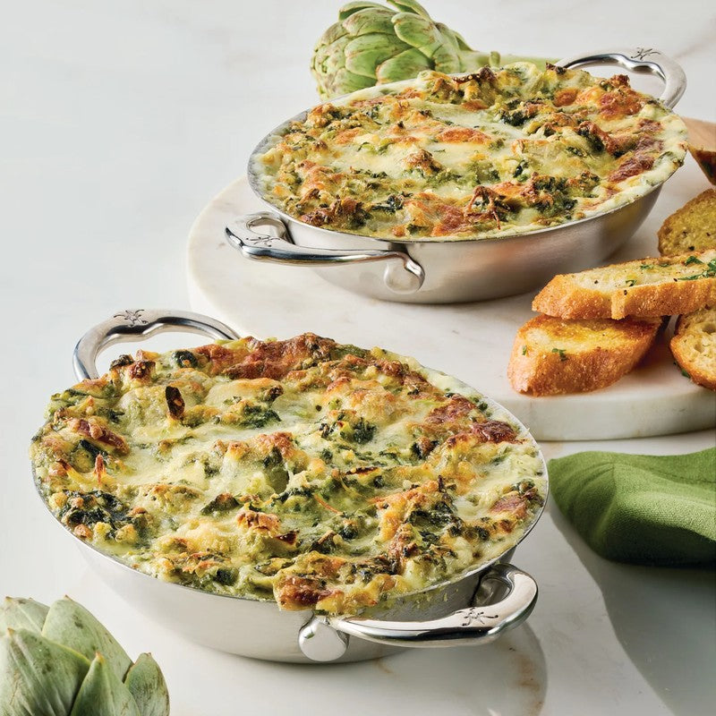 Hestan Provisions Stainless Steel Oval Mini Gratin 2-Piece Set
