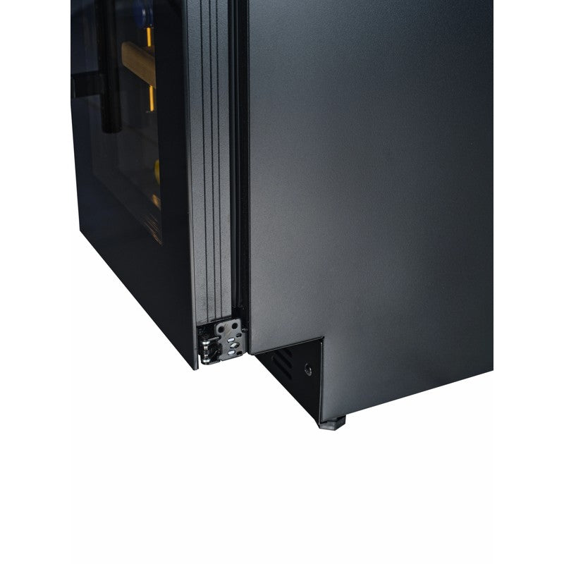 CELLA KITCHENLINE W18D-BH Glass Wine Fridge 18 Bottle, Black