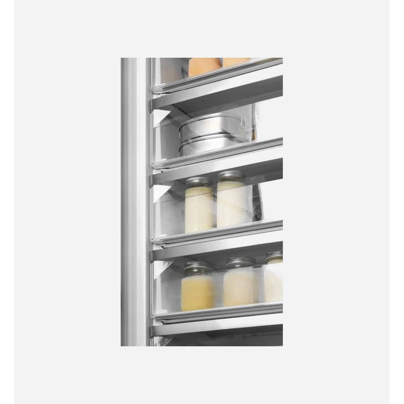 V-Zug V6000 Supreme Stainless Steel, Aluminium & Glass Fully-Integrated Freezer 60cm with IceMaker