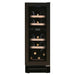 Dunavox FLOW-16 DAUF-16.64DBH Dual Zone 17 Bottle Built In / Freestanding Wine Cooler, 300mm