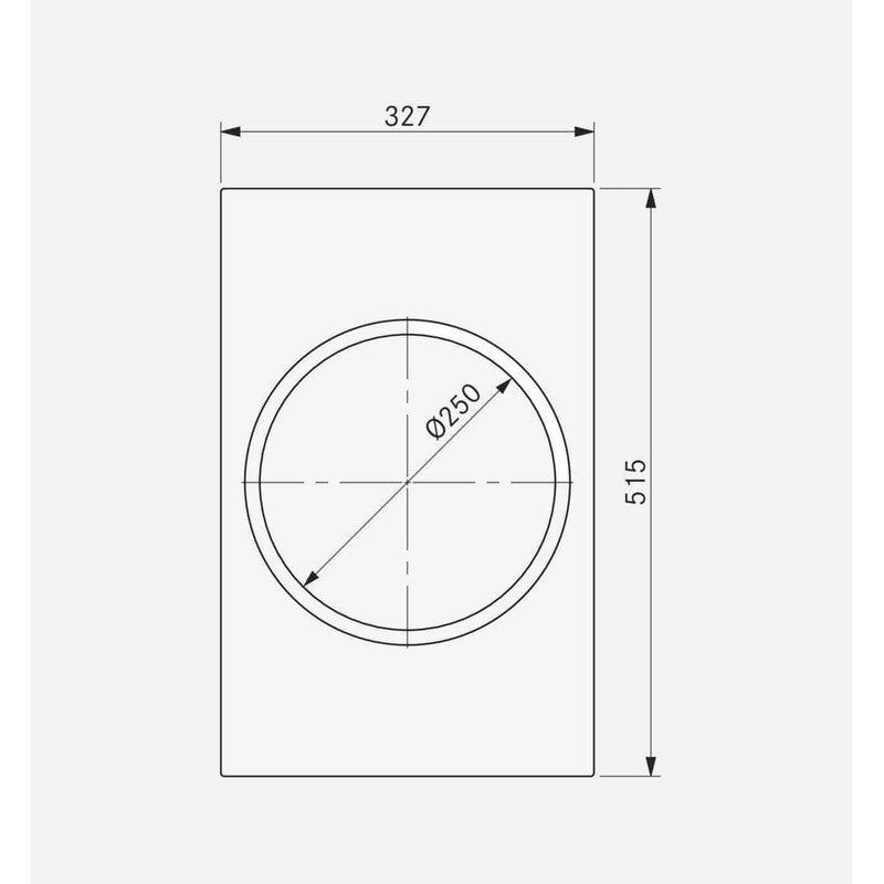 Bora CKIW Classic Ceramic Induction Wok Hob, Black