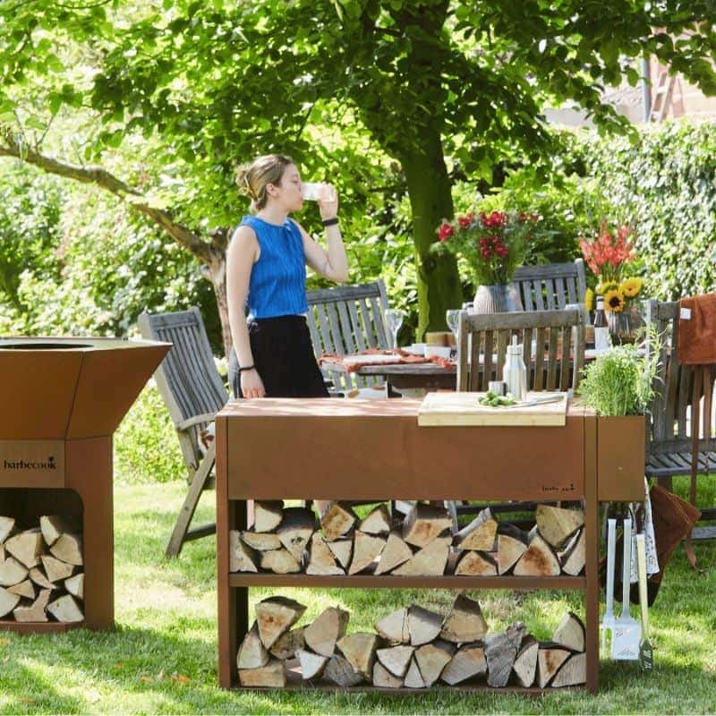 Barbecook Buddy Corten Steel Workstation