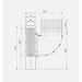 Bora Classic 2.0 CKA2AB Downdraft Extractor, Black
