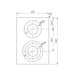 Bora PKC3 Professional 3.0 Pro HiLight Ceramic 2-Ring Cooktop