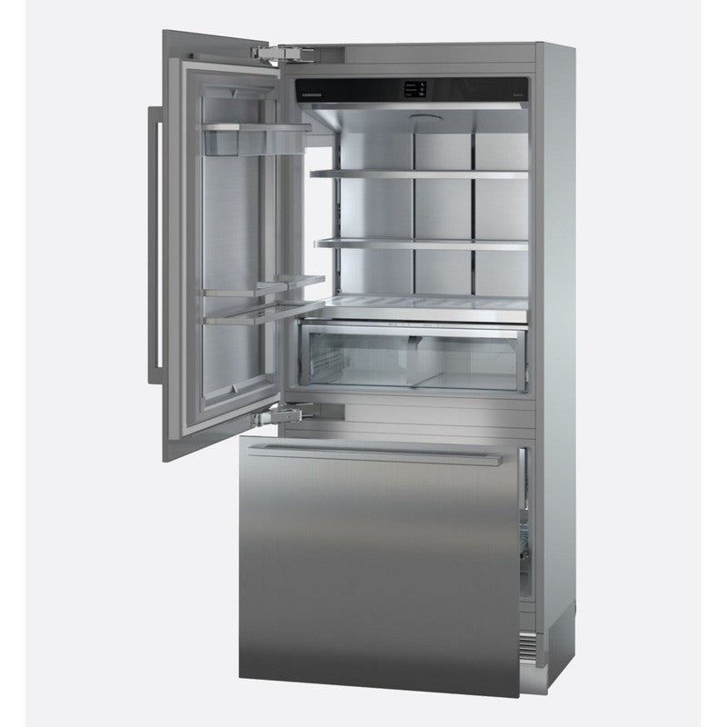 Liebherr ECBN9671-617 Fully Integrated Frost Free Fridge Freezer 514L, Left Hand Hinge