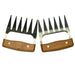 Wolf Metal BBQ Meat Claws, Set of 2