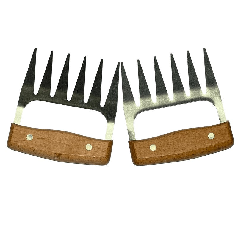 Wolf Metal BBQ Meat Claws, Set of 2
