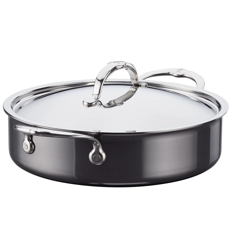 Hestan NanoBond Titanium Stainless Steel Sauteuse with Lid