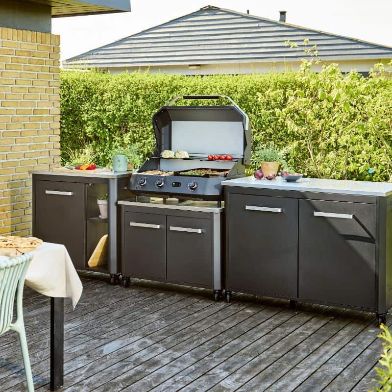 Cozze 90 Stainless Steel Outdoor Kitchen 90 × 60cm