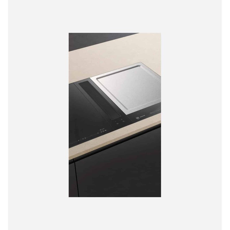V-Zug V4000 CookTop Teppan Yaki I40 Stainless Steel Induction Hob 40cm, BlackDesign