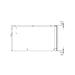 Bora MSS290 Glass & Metal Multi Drawer 29cm