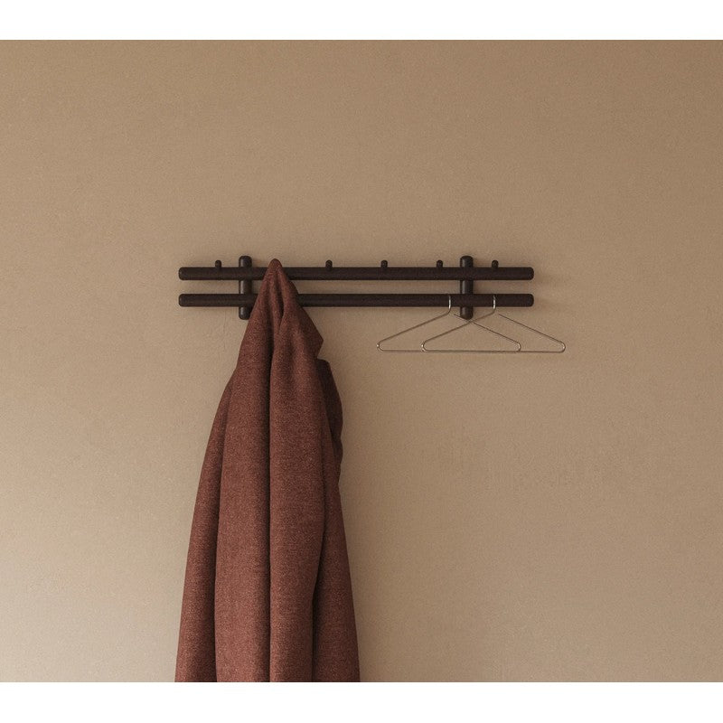 Sticks 80 cm Coat Rack, Dark Brown