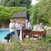 Barbecook Nestor Island Corten Steel Wood BBQ