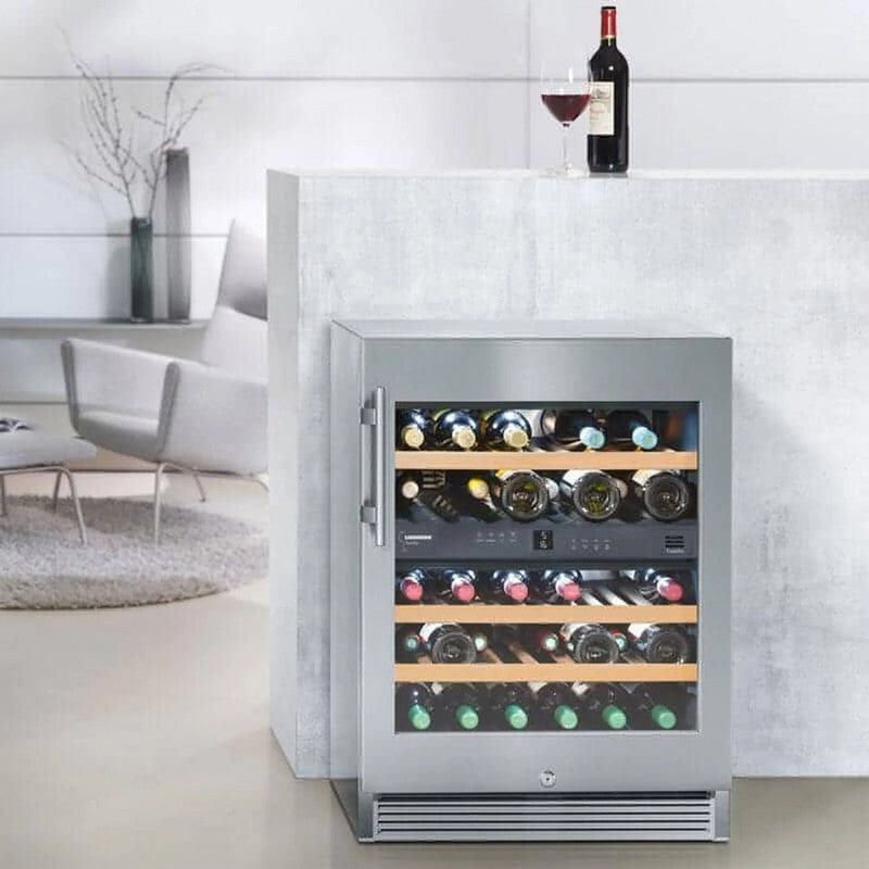 Liebherr Vinidor WTes 1672 Wine Cabinet 34 Bottle with Glass Door