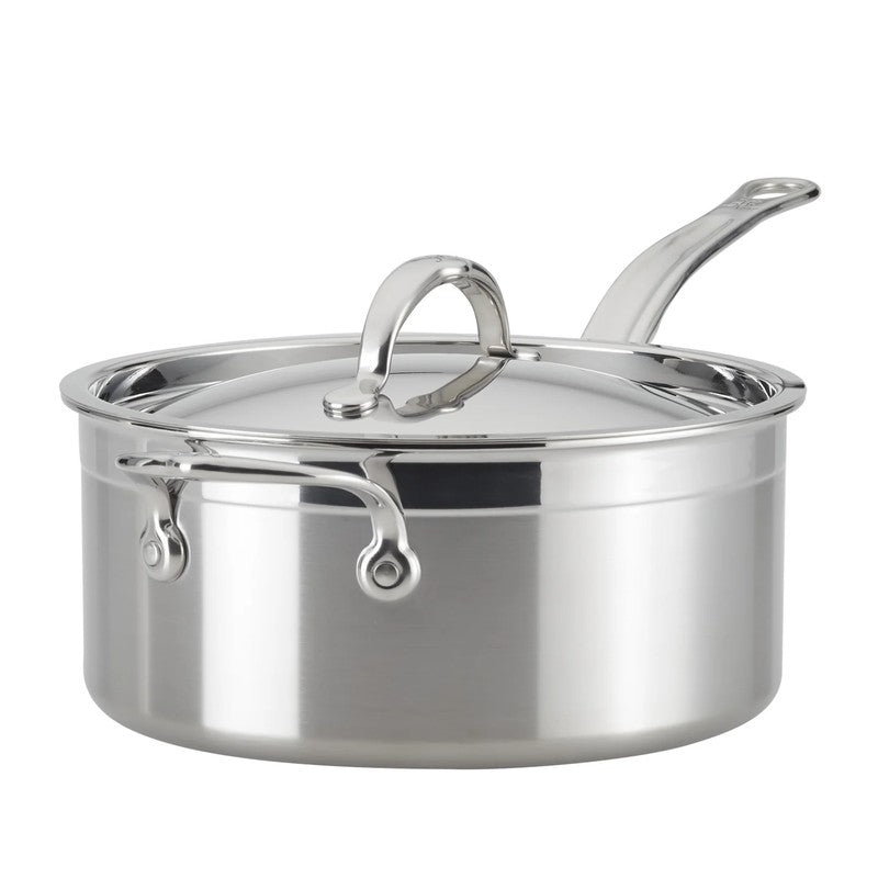 Hestan ProBond Tri-Ply Stainless Steel Saucepan 22cm with Lid