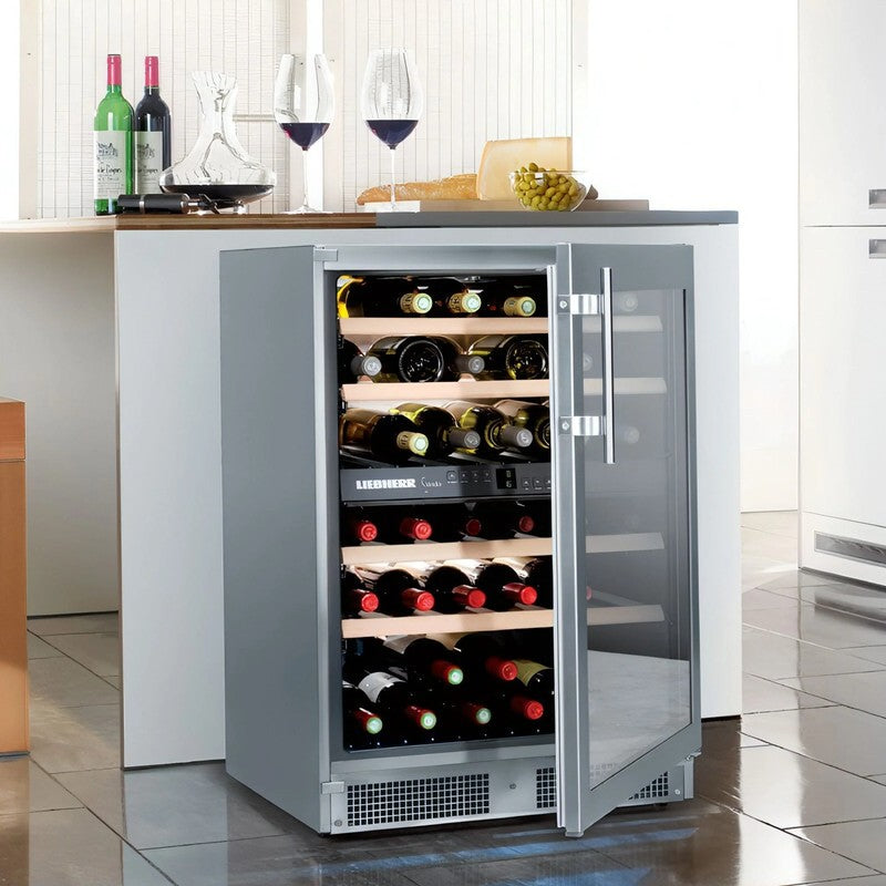 Liebherr Vinidor WTes 1672 Wine Cabinet 34 Bottle with Glass Door