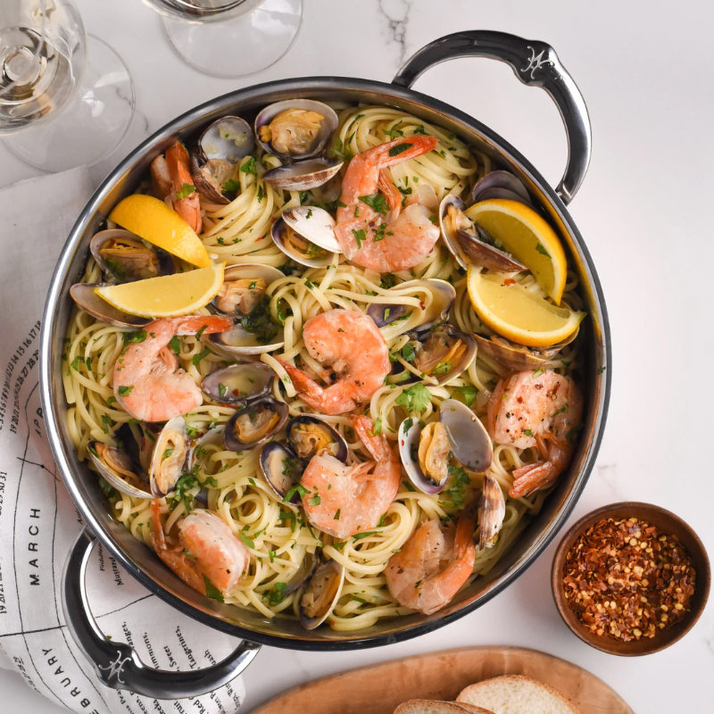 Hestan CopperBond Induction Copper Sautéuse & Lid - 26cm (3.3L)