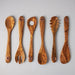Ruffoni Copper Utensil Holder with 6 Pcs Olivewood Tool Set