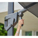 Hyde Luxe Tilt Parasol, 3x3 m