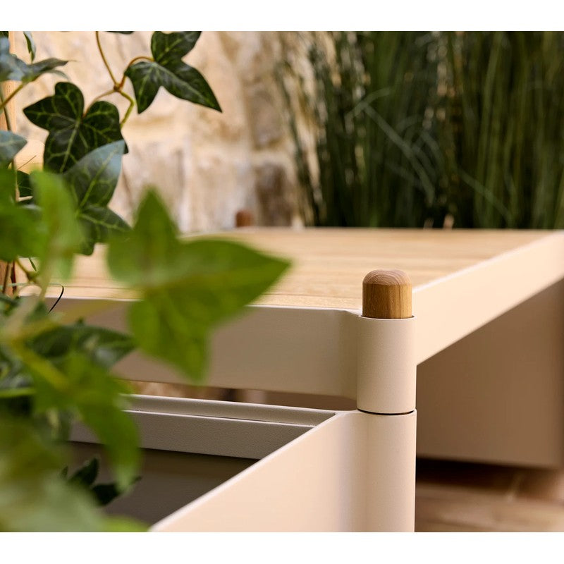 Sticks Bench with Planter