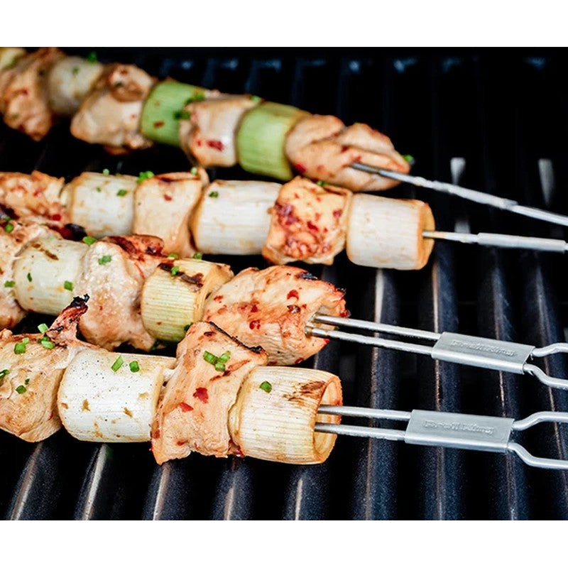 Broil King Dual Prong Skewers, Set of 4