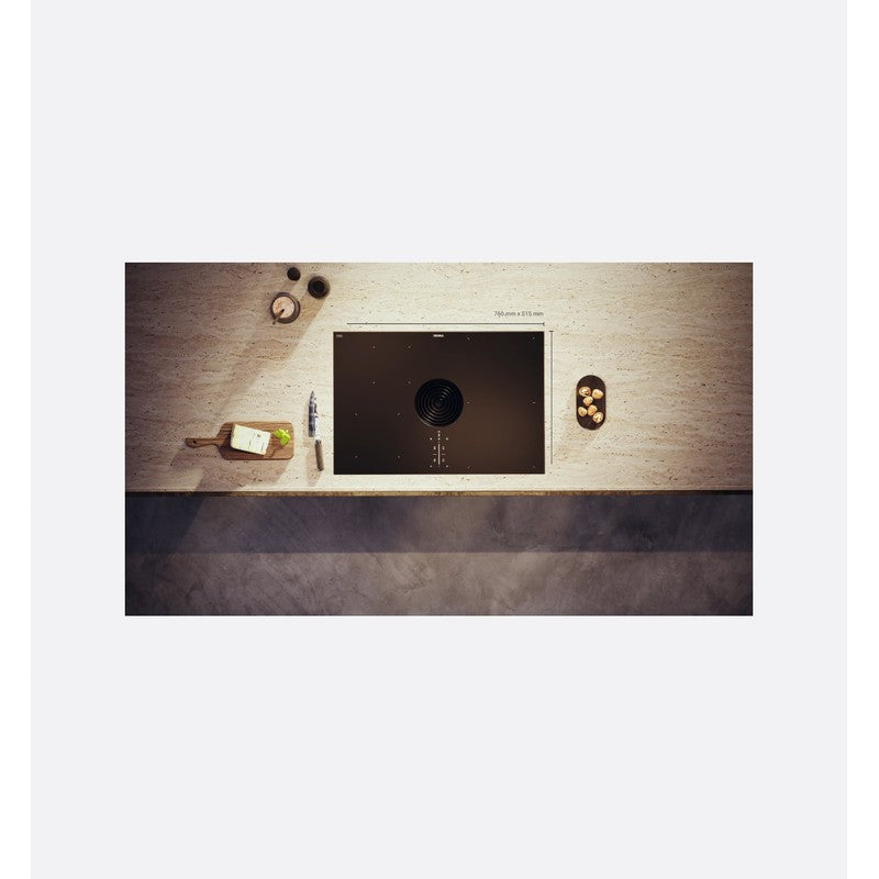 Bora M Pure PURMU2R Ceramic Venting Induction Hob 80cm, Rough Black