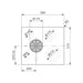 Bora PURSU S Induction Venting Hob 58cm, Pure Black