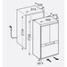 Liebherr ECBN9673 Fully Integrated Frost Free Fridge Freezer 510L with Ice & Water