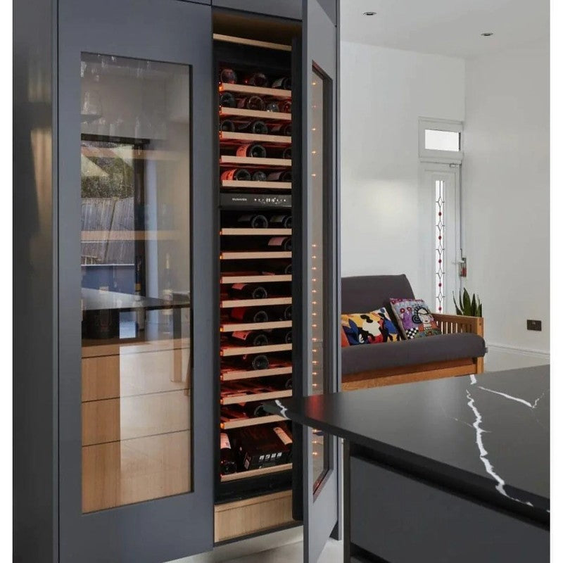 Dunavox NOBLE-109.TO Dual Zone 109 Bottle Fully Integrated Wine Cooler