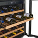 CELLA Kitchenline Stainless Steel Undercounter Wine Cooler 600mm, Stainless Steel