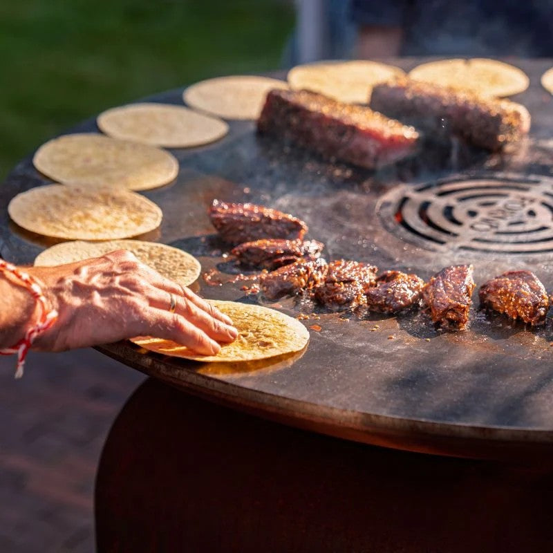 Adezz Forno Seare Halo Piezo Steel Gas Plancha Grill