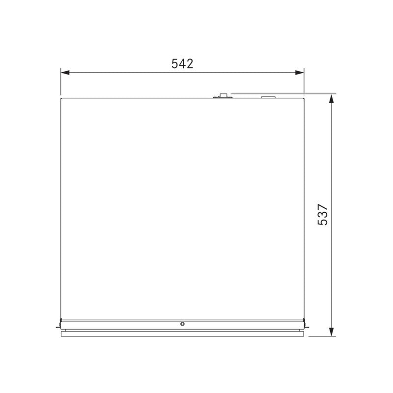 Bora MSS290 Glass & Metal Multi Drawer 29cm