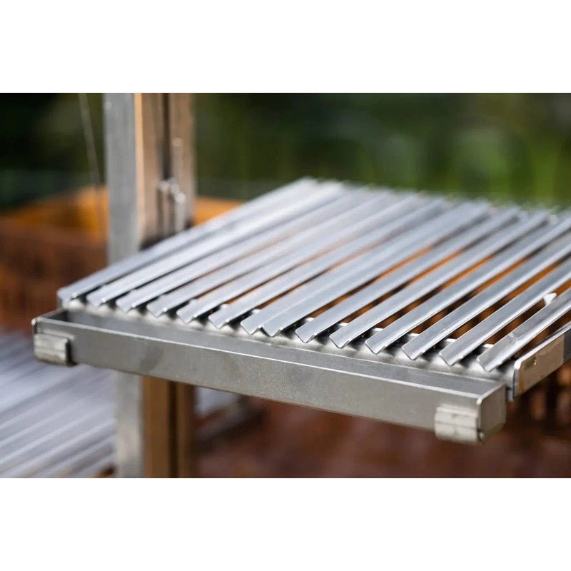 Somerset Grills Grande Cor-Ten Weathering Steel Argentinian Grill