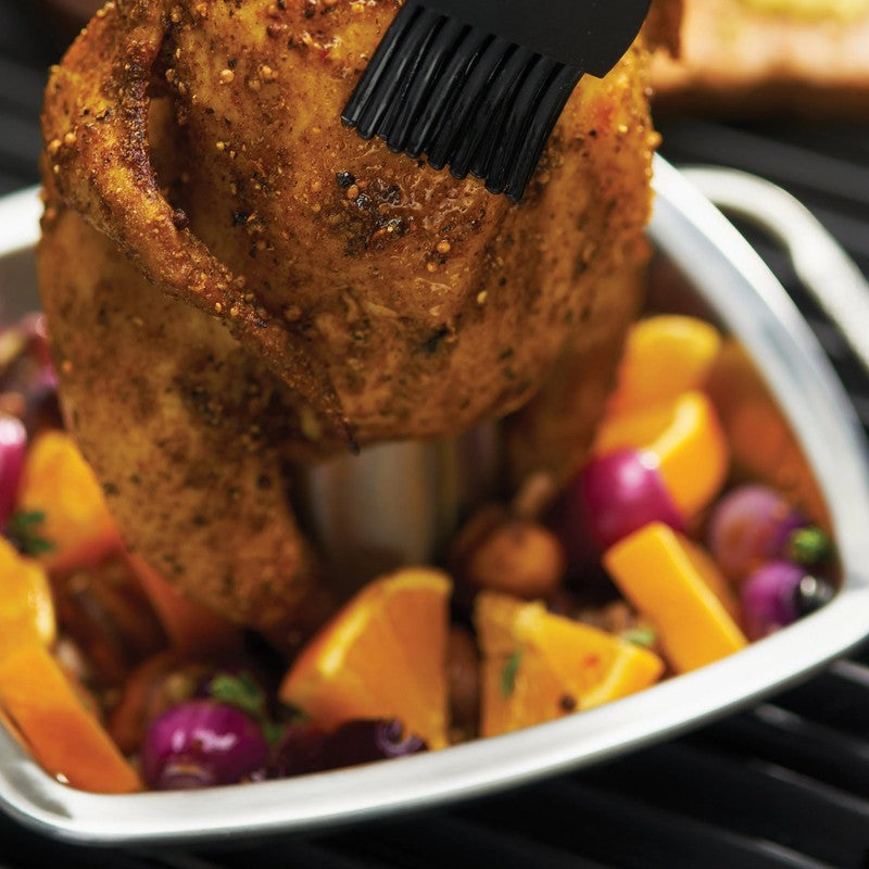Broil King Premium Chicken Roaster with Pan