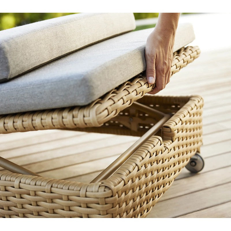 Cane-line Rest Double Sunbed