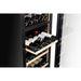 CELLA WBV75D-BLACK Beverage Centre 48cm Depth, Black