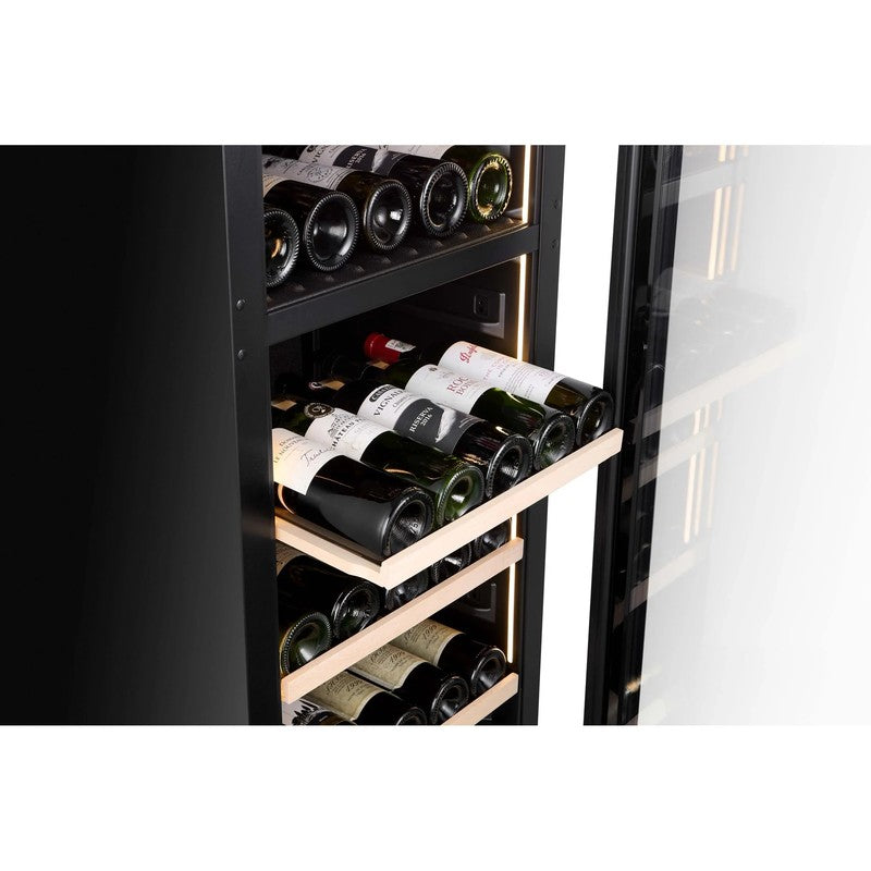 CELLA WBV75D-BLACK Beverage Centre 48cm Depth, Black