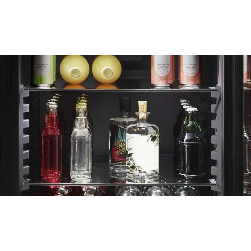Liebherr UBCgb3731 Undercounter Drinks Fridge 136ltr, BlackSteel-look