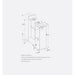 Gaggenau Vario Cooling Expressive Series RVF477190 76cm Fully Integrated Freezer with Icemaker, Dark Brushed Stainless Steel