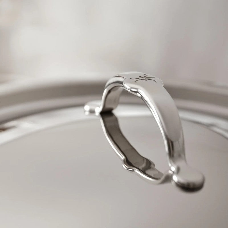 Hestan ProBond Luxe Stainless Steel Stockpot 7.6L with Lid, Mirror-Polished