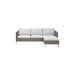 Cane-line Connect Modular Lounge Sofa with Chaise Longue