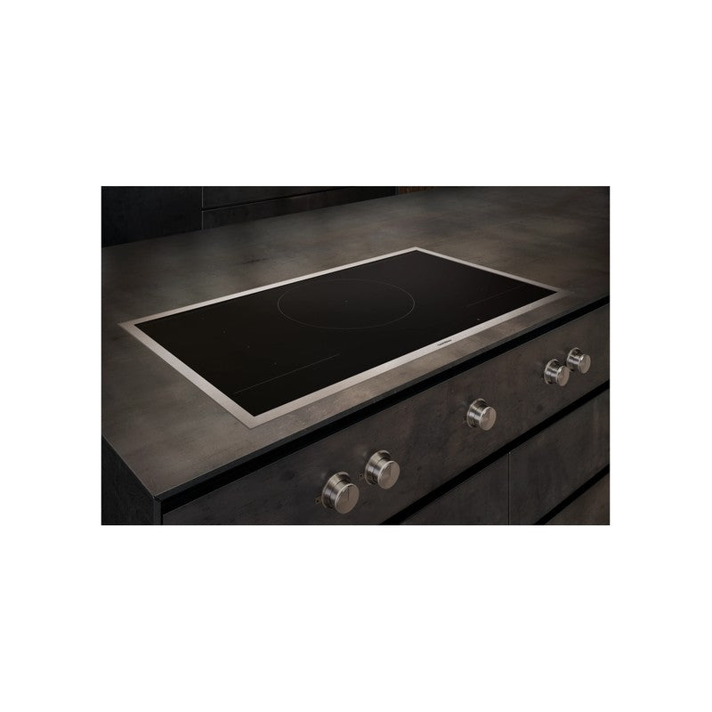 Gaggenau 400 Series VI492115 Stainless Steel Induction Cooktop 90cm, Black