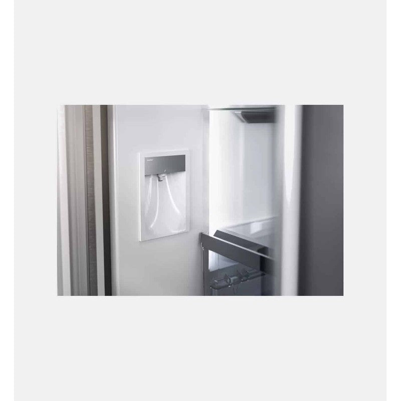 Gaggenau 200 Series RY295350 Stainless Steel French Door Bottom Freezer 90.5cm, Black