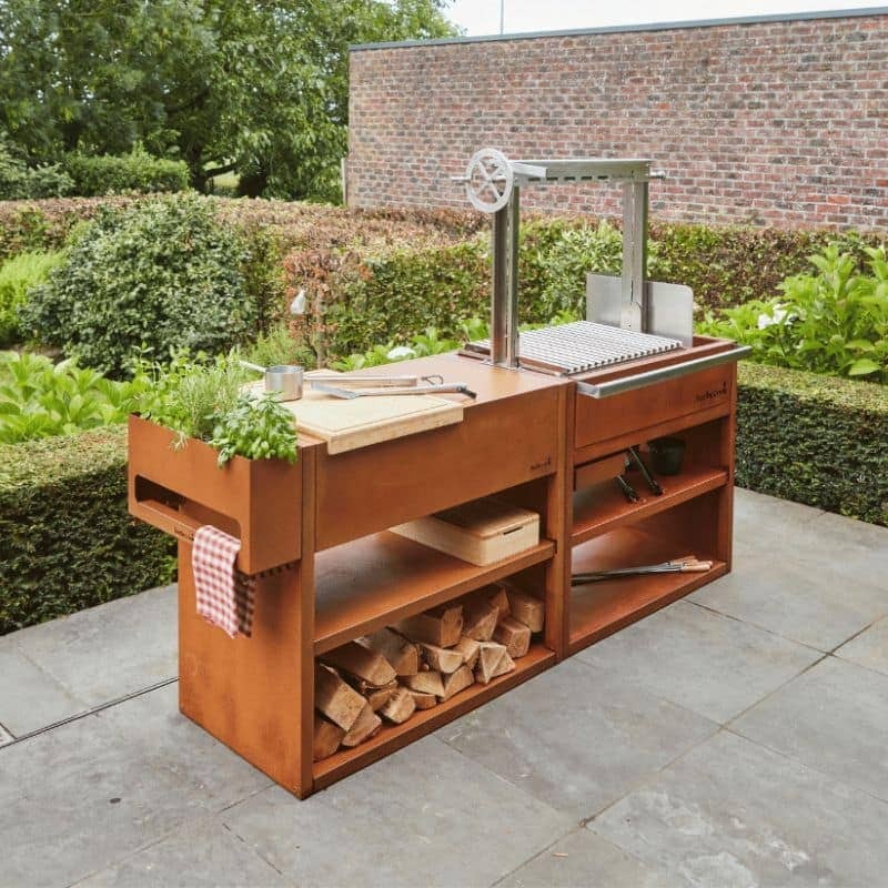 Barbecook Pedro Asado Corten Steel BBQ