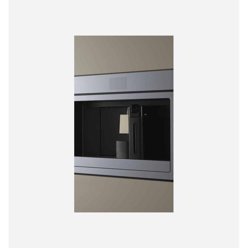 V-Zug V6000 CoffeeCenter 45 Mirror Glass Coffee Machine, 60cm, Black
